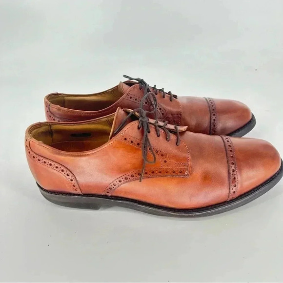 Allen Edmonds Sanford Cap Toe Oxford Dress Shoes - Picture 1 of 10
